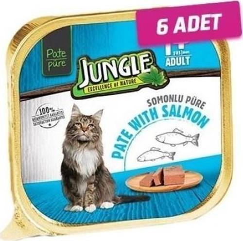 Kedi Balıklı Ezme/Pate Mama 100 gr 6 Adet