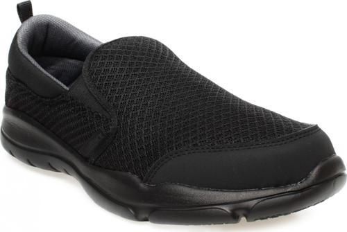 Liponis Memory Foam Bağsız Siyah Erkek Ayakkabı