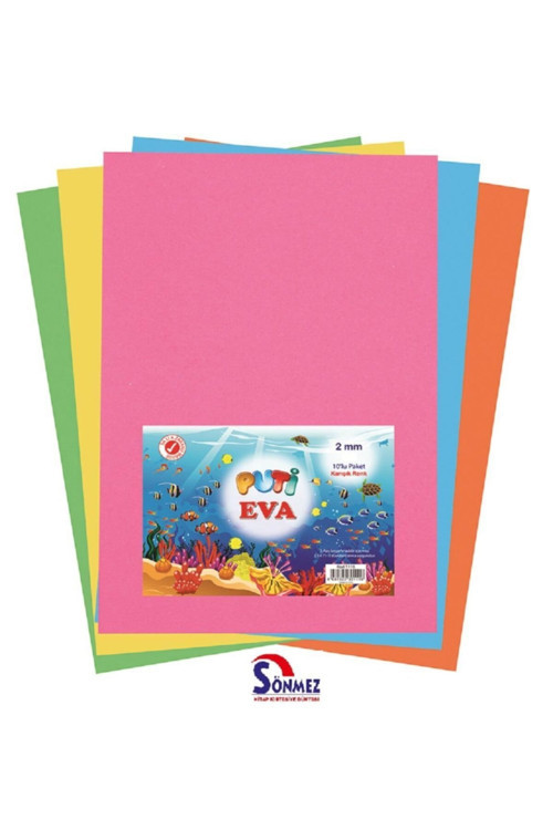 Eva 50cm X 70cm Klasik 10'lu Karışık Renk