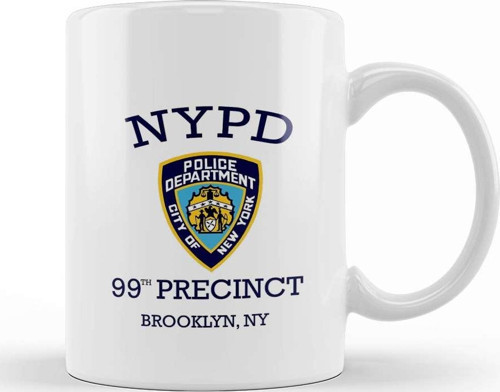 99Th Precinct Brooklyn Ny 01 Kupa Bardak Porselen