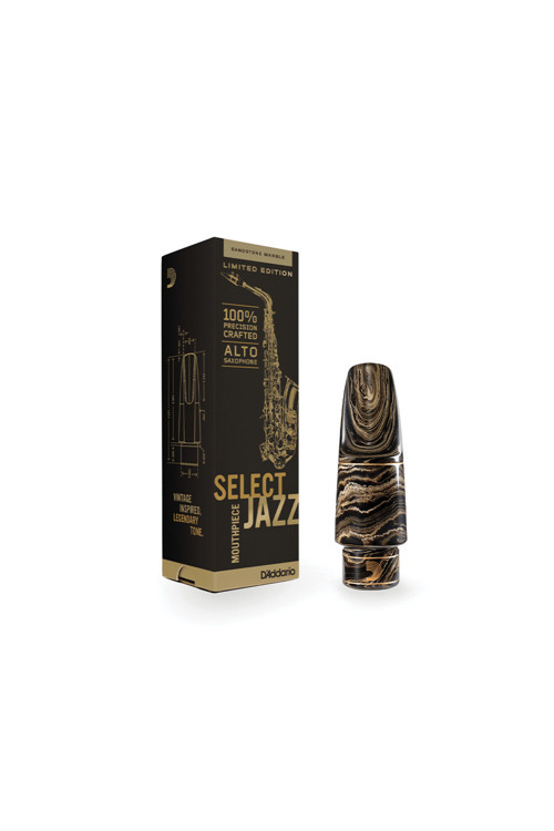 D'Addario Woodwinds Select Jazz D7M Marble Alto Saksafon Beki