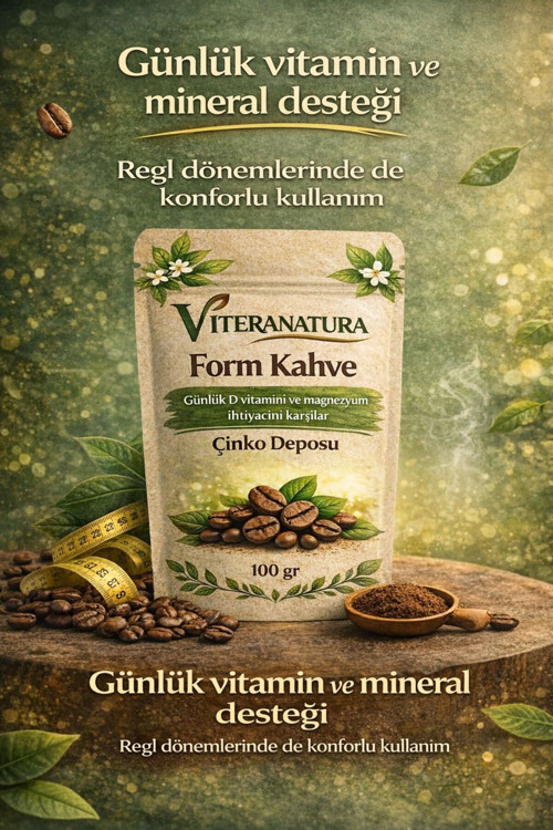 Kolajen & L'carnitine Ekstratlı Form Kahve Detoks 100 gr &süngeli sabun hediyeli