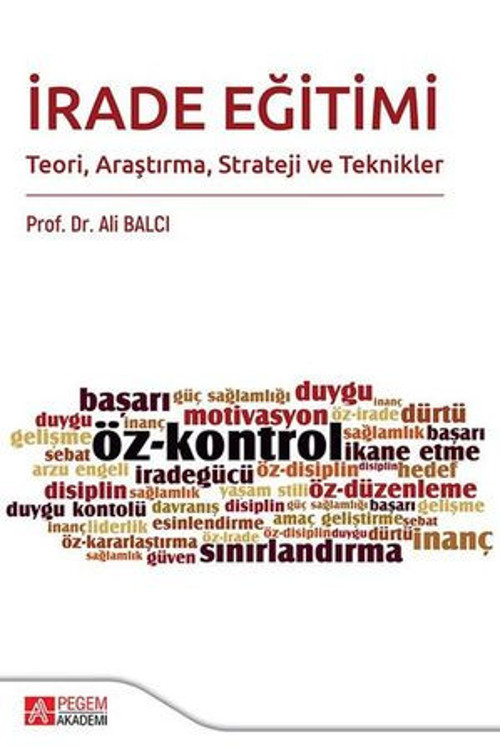 İrade Eğitimi: Teori Araştırma Strateji ve Teknikler - E-Kitap