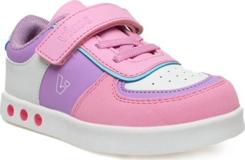 313.B21K130 Sam Bebe Işıklı Pembe Çocuk Spor Ayakkabı