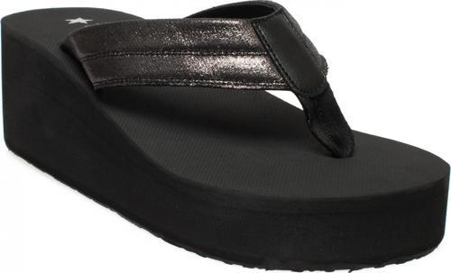 Ss0920 Gloria High Parmak Arası Gümüş Kadın Terlik