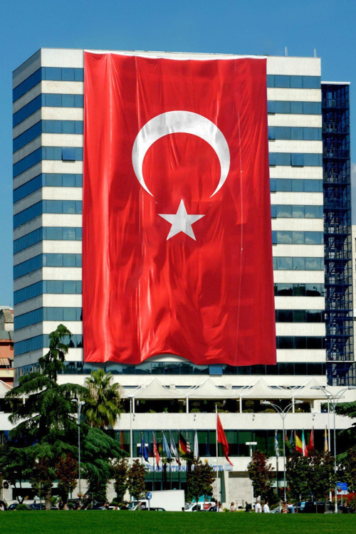 Türk Bayrağı 300X450 Cm 1.Kalite Raşel Kumaş
