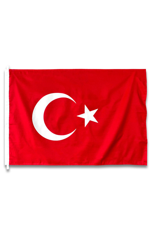 Türk Bayrağı 100X150 Cm 1.Kalite Alpaka Kumaş