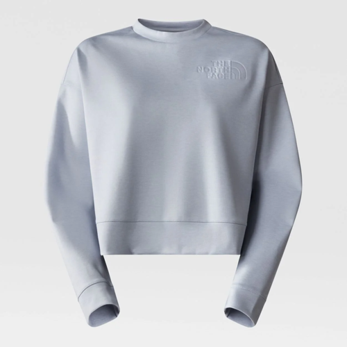 Spacer Air Kadın Gri Yuvarlak Yaka Sweatshirt