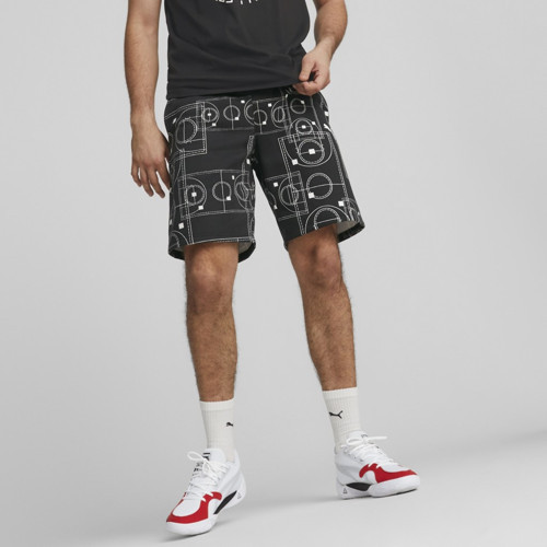 Courtside Booster Erkek Siyah Şort