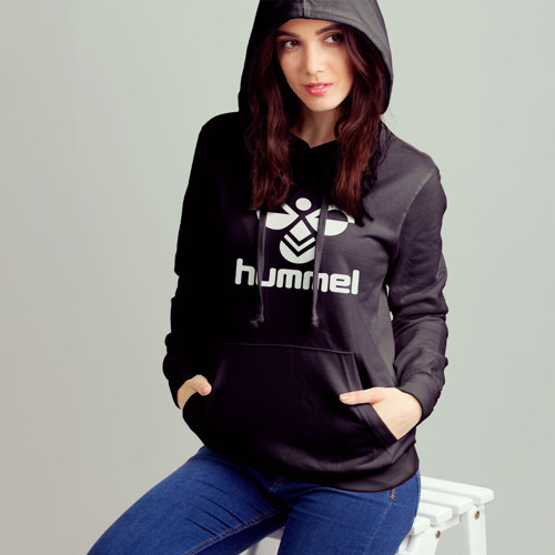 Billund Kadın Siyah Kapüşonlu Sweatshirt