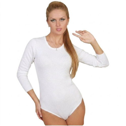 3 Adet Özlem Bayan Uzun Kollu Çıtçıtlı Kancalı Body 306