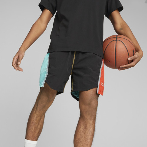 Blocked Shot Erkek Siyah Şort