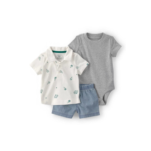 Erkek Bebek Body Şort Set 1U533910