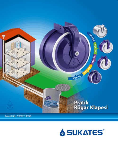 150'lik Atık Su Rögar Klapesi