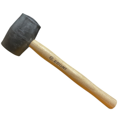 Eltos Ahşap Saplı Lastik Tokmak 60mm Et864