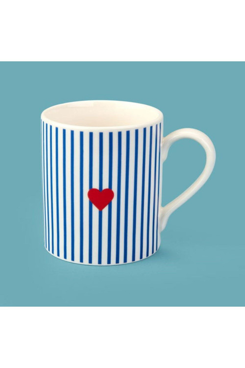 KİTCHEN BOLD HEART PORSELEN KUPA - RENKLİ - 290 ML