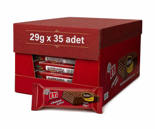 Çikolatalı Gofret 29g 35 Adet