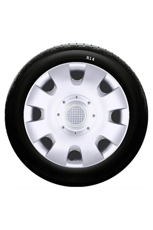 Chevrolet Uyumlu 14 Inc Kırılmaz SKS Jant Kapağı 1 Takım 4 Adet No:209