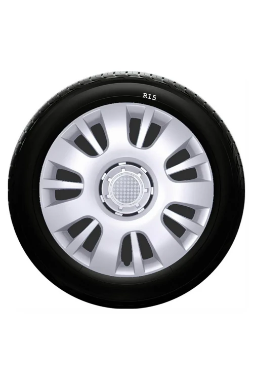 Fiat Uyumlu 15 Inç Kırılmaz SKS Jant Kapağı 1 Takım 4 Adet No:312