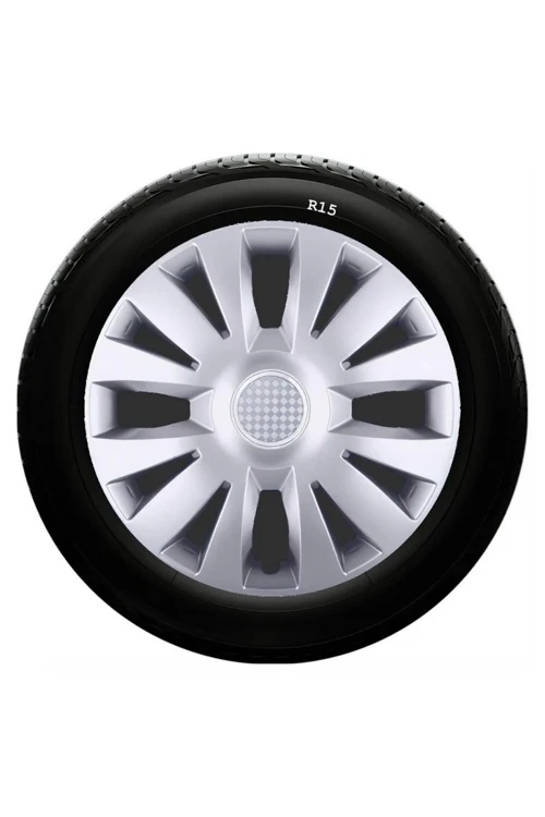 Alfa Romeo Uyumlu 15 Inç Kırılmaz SKS Jant Kapağı 1 Takım 4 Adet No:324
