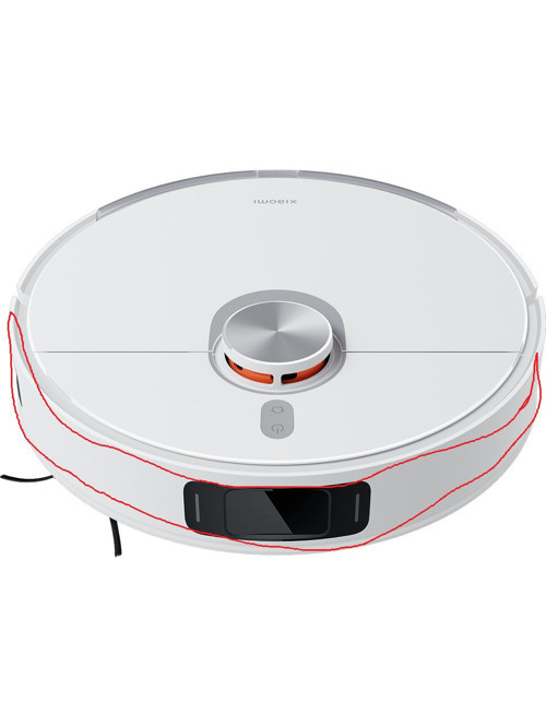Xiaomi Robot Vacuum S20 Plus Akıllı Robot Süpürge Ön Kasası Beyaz Çıkma