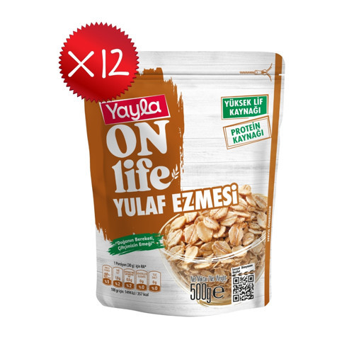 Onlife Yulaf Ezmesi 500 g x12