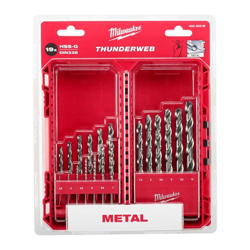 Metal Matkap Ucu Set 19 Parça (1-10) Thunderweb Seri - 4932493869