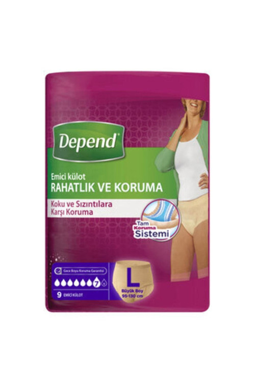 Emici Külot Büyük Boy 9 lu