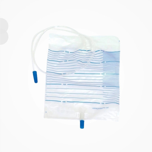 Düz Musluklu Idrar Torbası 2000ml 10'lu Paket