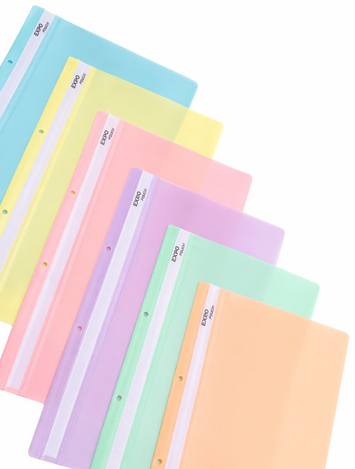 Pastel Renkler 6 Adet Telli Dosya Ultra Kaliteli