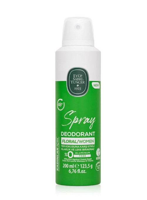 Floral-Kadın Sprey Deodorant 200 ml