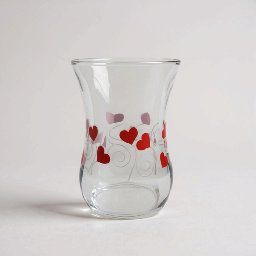 Kalpli Klasik 6'lı Çay Bardağı 115cc (4 Oz)