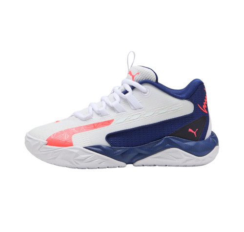 312751-04 Puma Dagger 2 Jr Çocuk Spor Ayakkabı Beyaz
