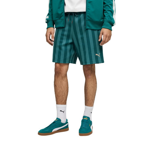 692355-41 Puma Class 8" Shorts Erkek Şort Ve Kapri Yeşil