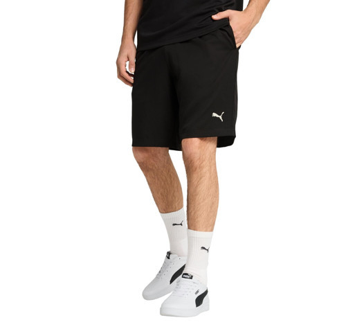 682604-01 Puma Ess Woven Shorts Erkek Şort Ve Kapri Siyah