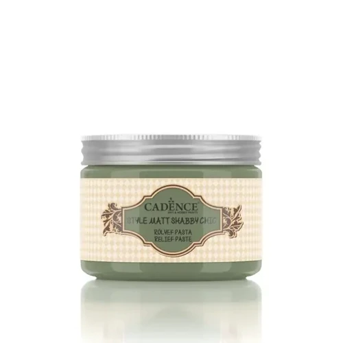Shabby Chic Renkli Rölyef Pasta SR12 Adaçayı 150ml