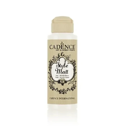Style Matt Akrilik Boya S9002 Sıcak Beyaz 120ml