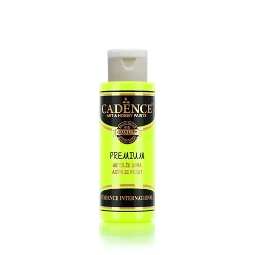 Fosforlu Akrilik Boya 70ml Florasan Sarı