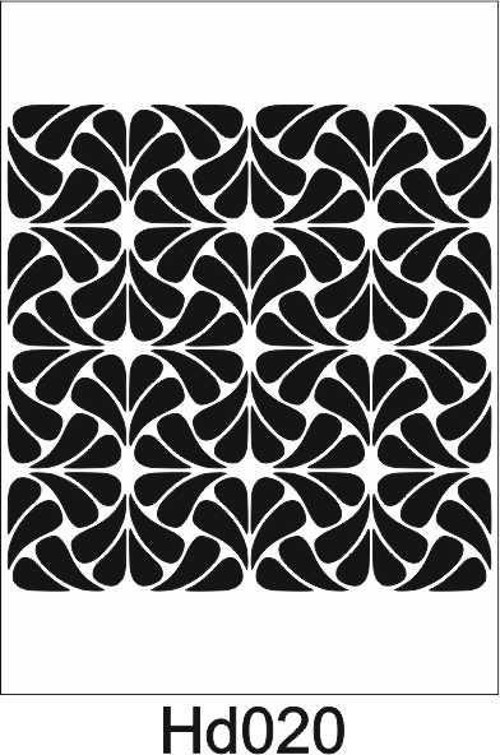 Duvar Dekor Stencil Şablon (40x40) HD-020
