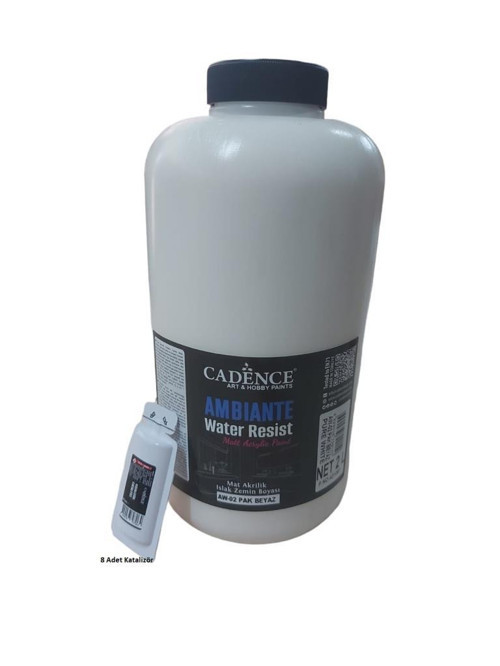 Ambiante Islak Zemin Boyası AW02 Pak Beyaz 2000ML + Katalizör 80GR