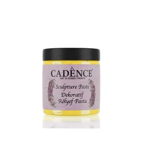 Sculpture Rölyef Pasta 6855 Sarı 250ml