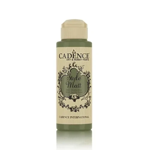 Style Matt Akrilik Boya S9049 Asker Yeşili 120Ml