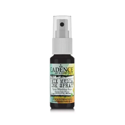 Mix Media Sprey Mürekkep Boya MM12 Siyah 25ml