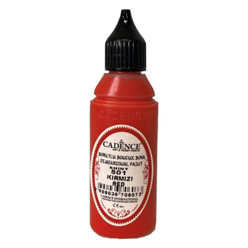 Opak Boncuk Boya 501 Kırmızı 50Ml