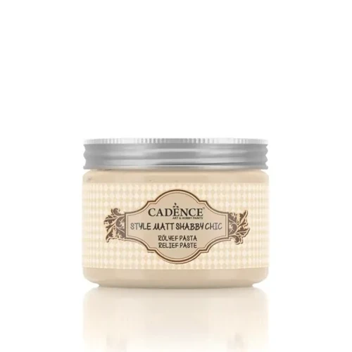Shabby Chic Renkli Rölyef Pasta SR01 Taffy 150ml