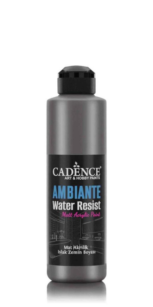 Ambiante Metalik Islak Zemin Boyası AWM07 Antrasit 250ML + Katalizör 10GR