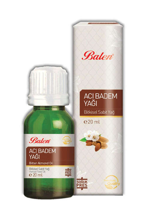 Acı Badem Yağı Soğuk Pres 20 ml