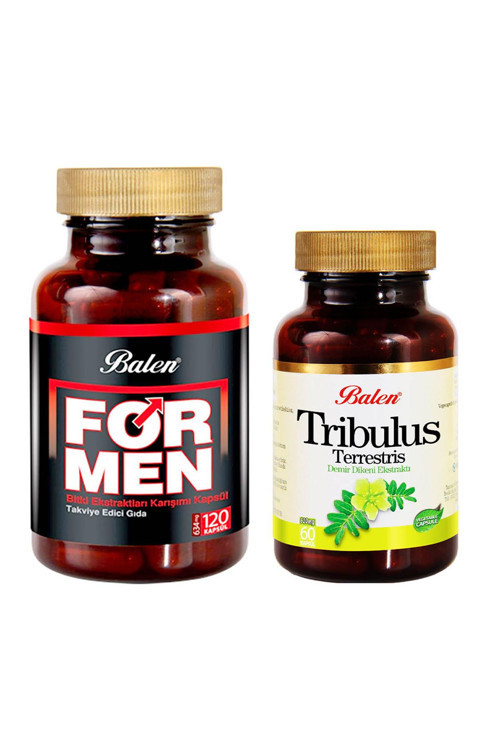 ForMen 634 mg 120 Kapsül+Tribulus Terrestris 620mg 60 Kapül