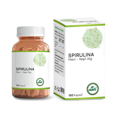Spirulina Kapsül 150 Kapsül