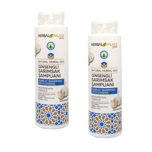 Ginsengli Sarımsak Şampuanı Kokusuz 2 x 400 ml